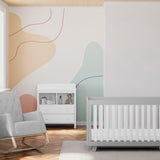 Storkcraft® Northern Lights® Upholstered Nursery Rocker.