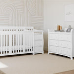 Storkcraft® Portofino 5-in-1 Convertible Crib & Changer.