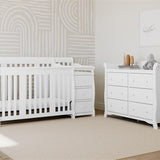 Storkcraft® Portofino 5-in-1 Convertible Crib & Changer.
