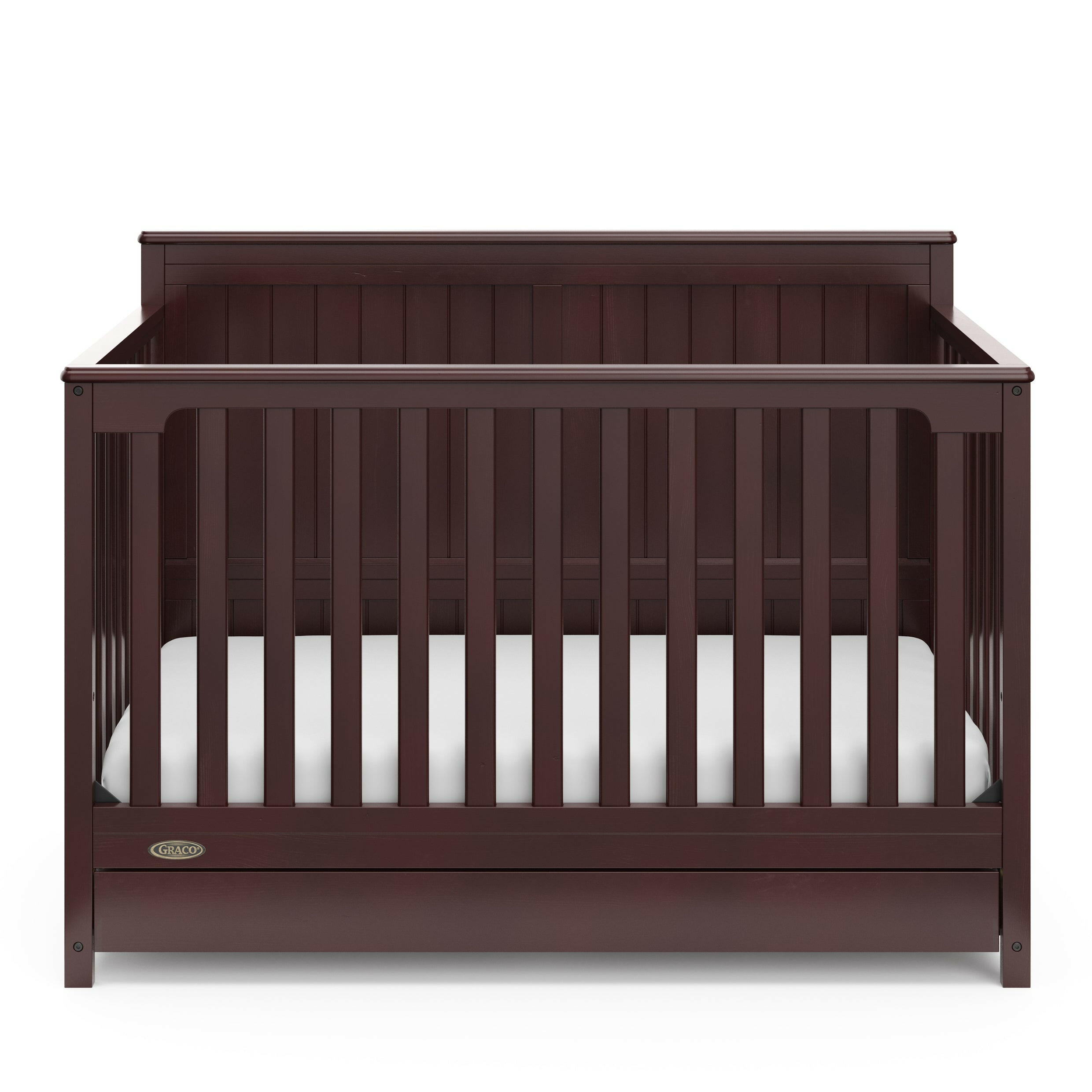 Graco® Hadley 5-in-1 Convertible Crib with Drawer.