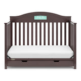 espresso crib with drawer in toddler bed conversion