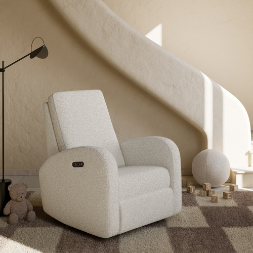 A Cozy Spot to Bond with Baby: Why Every Nursery Needs a Glider Chair.