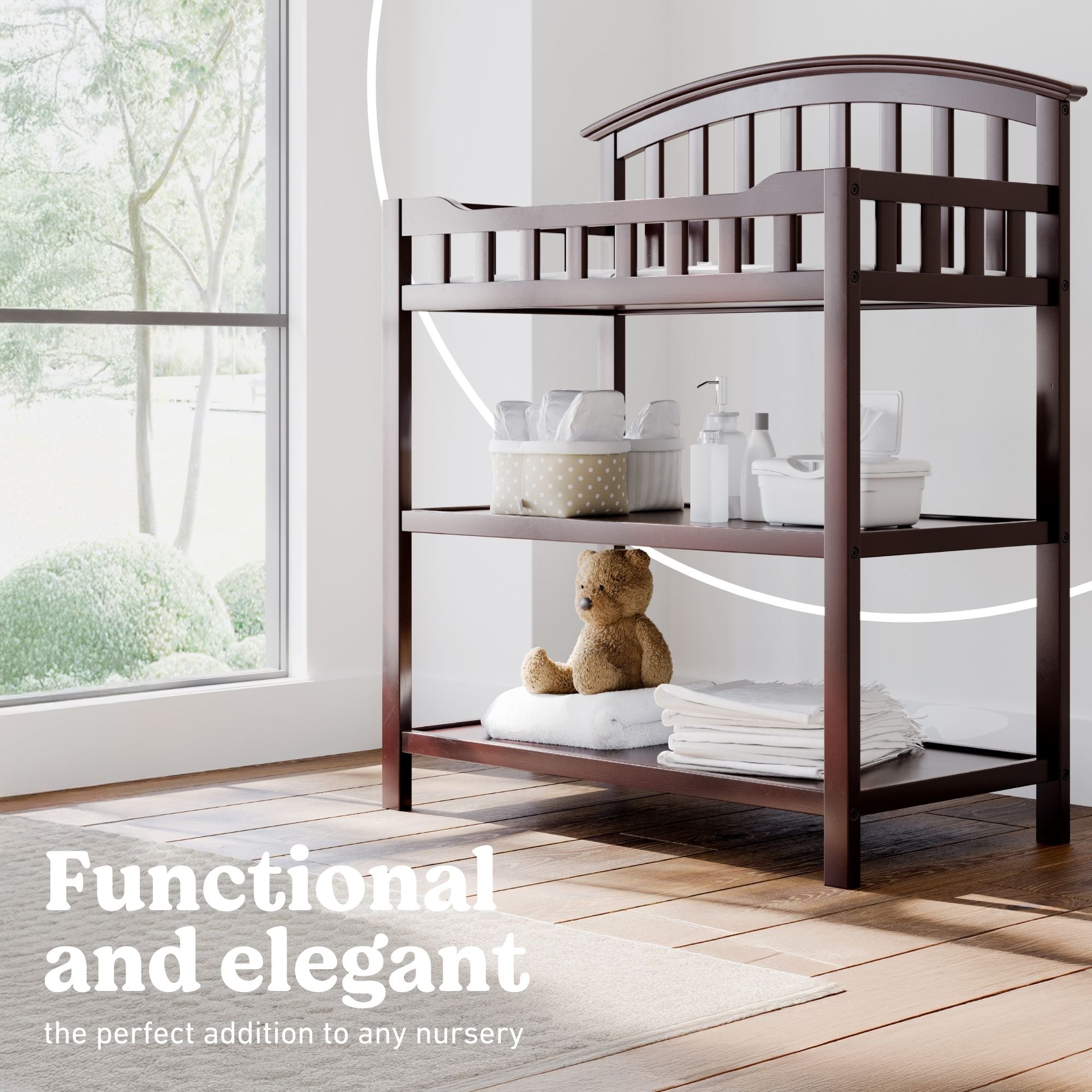 Graco espresso changing table