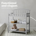 Graco pebble gray changing table