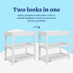 Graco white customizable changing table customizable callout