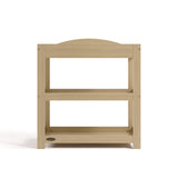 Customizable driftwood changing table front view