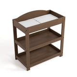 Customizable hazelnut changing table top view