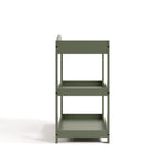 Customizable olive changing table side view