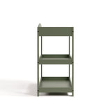Customizable olive changing table side view