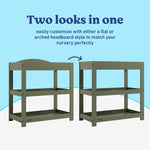 Graco olive customizable changing table customizable callout