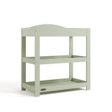 Customizable sage changing table angle view
