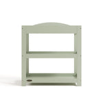 Customizable sage changing table front view