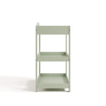 Customizable sage changing table side view