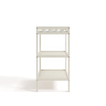 Morningside frosted oat changing table side view