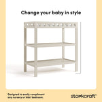 Morningside frosted oat changing table style callout