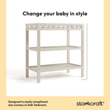 Morningside frosted oat changing table style callout