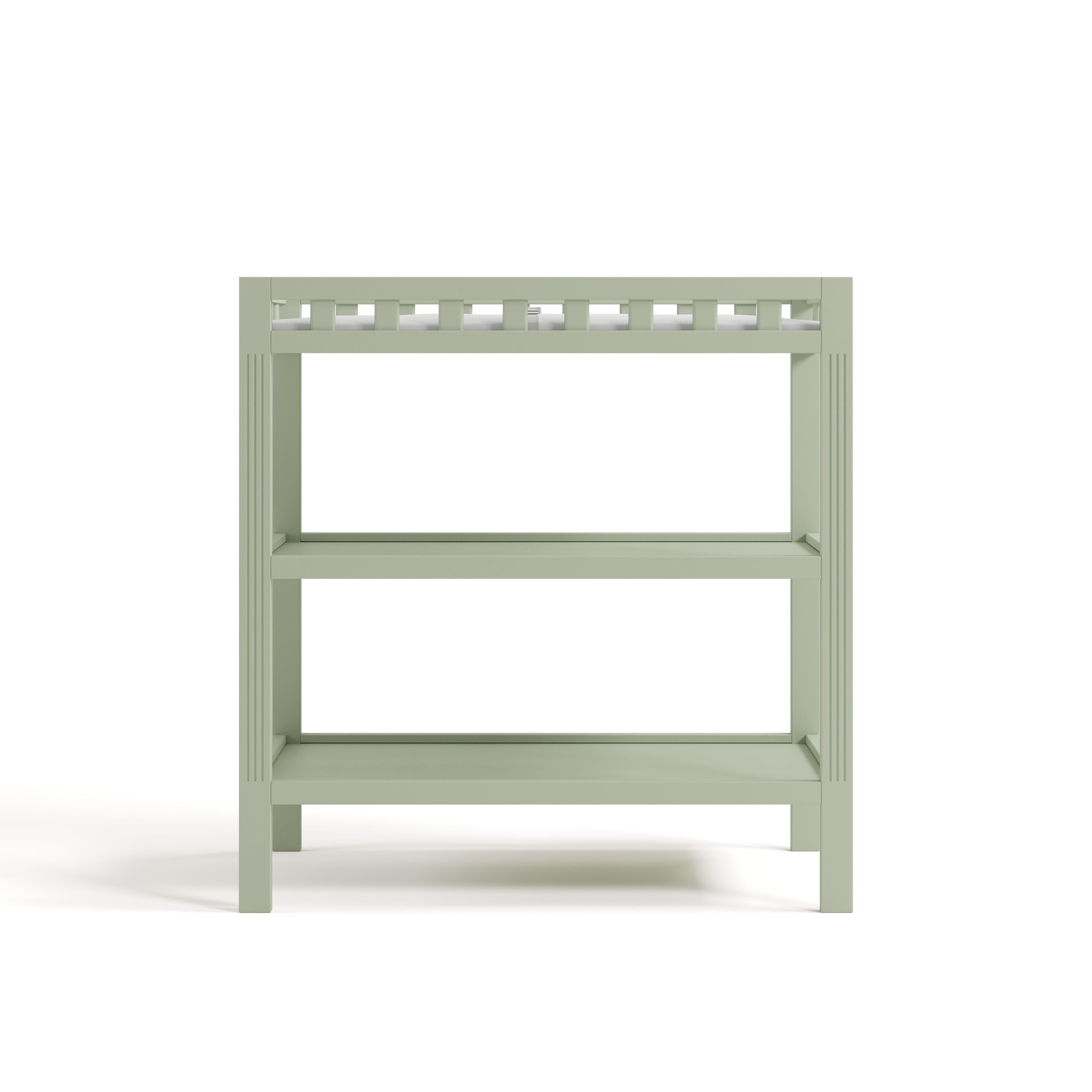 Morningside sage changing table front view