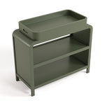 Top view of Santos olive changing table