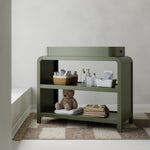 Santos olive changing table in nursery