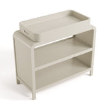 Santos frosted oat changing table topview