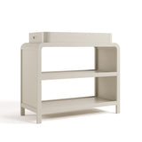 Santos frosted oat changing table angle view