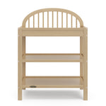 Olivia driftwood changing table front view
