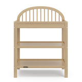 Olivia driftwood changing table front view