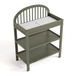 Olivia olive changing table top view