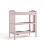 Benton blush changing table angle view