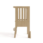 Side view of Toddler Step Stool in driftwood