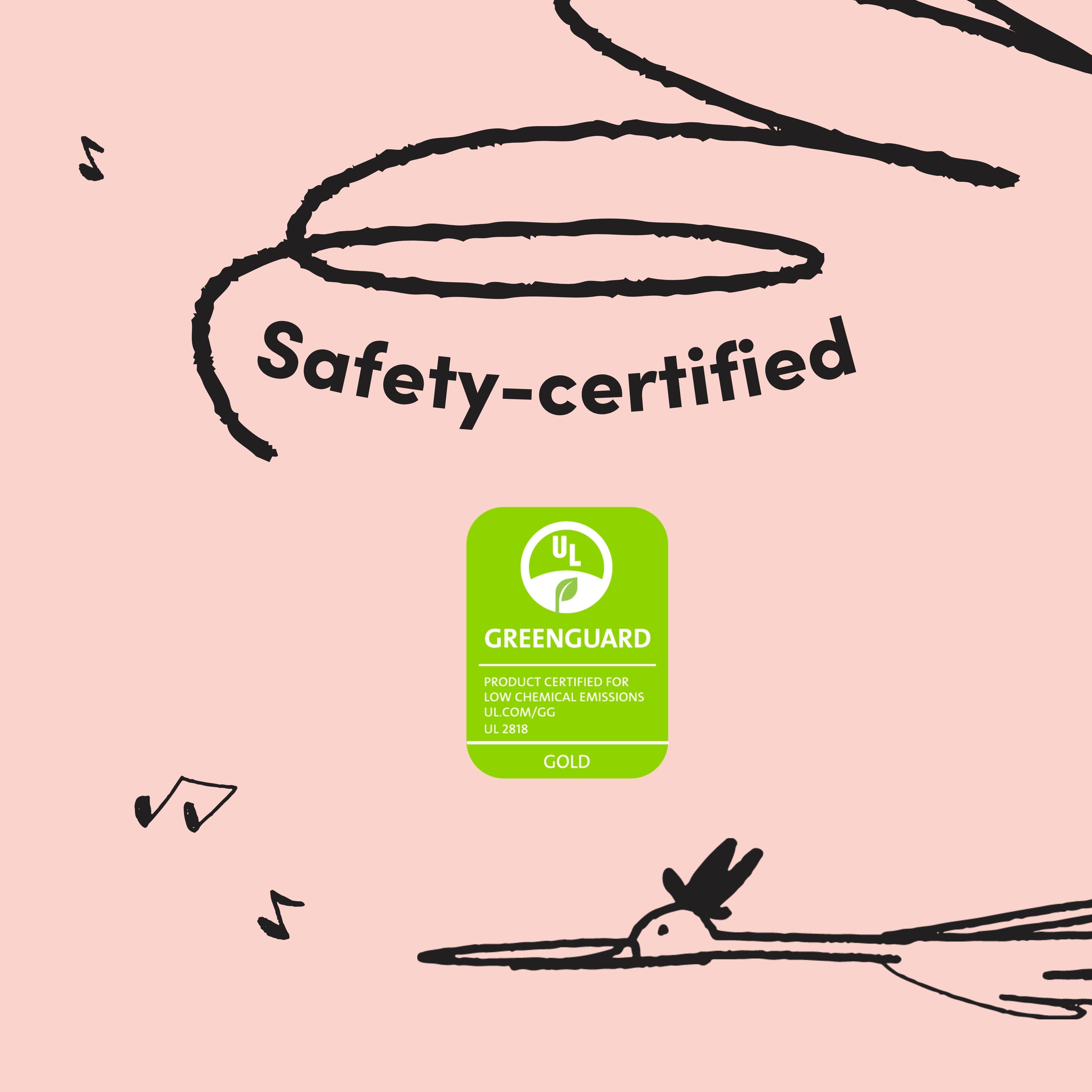 Toddler step stool certification