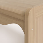 Closeup view of Casablanca driftwood wave design