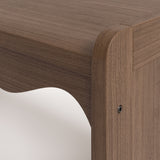 Closeup view of Casablanca hazelnut wave design