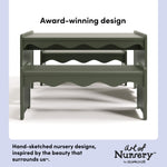 Casablanca olive table and bench set style callout