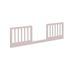 blush toddler guardrail kit dowels angle view