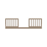 Storkcraft & Graco Universal Toddler Safety Guardrail Kit (Dowels) in Taupe