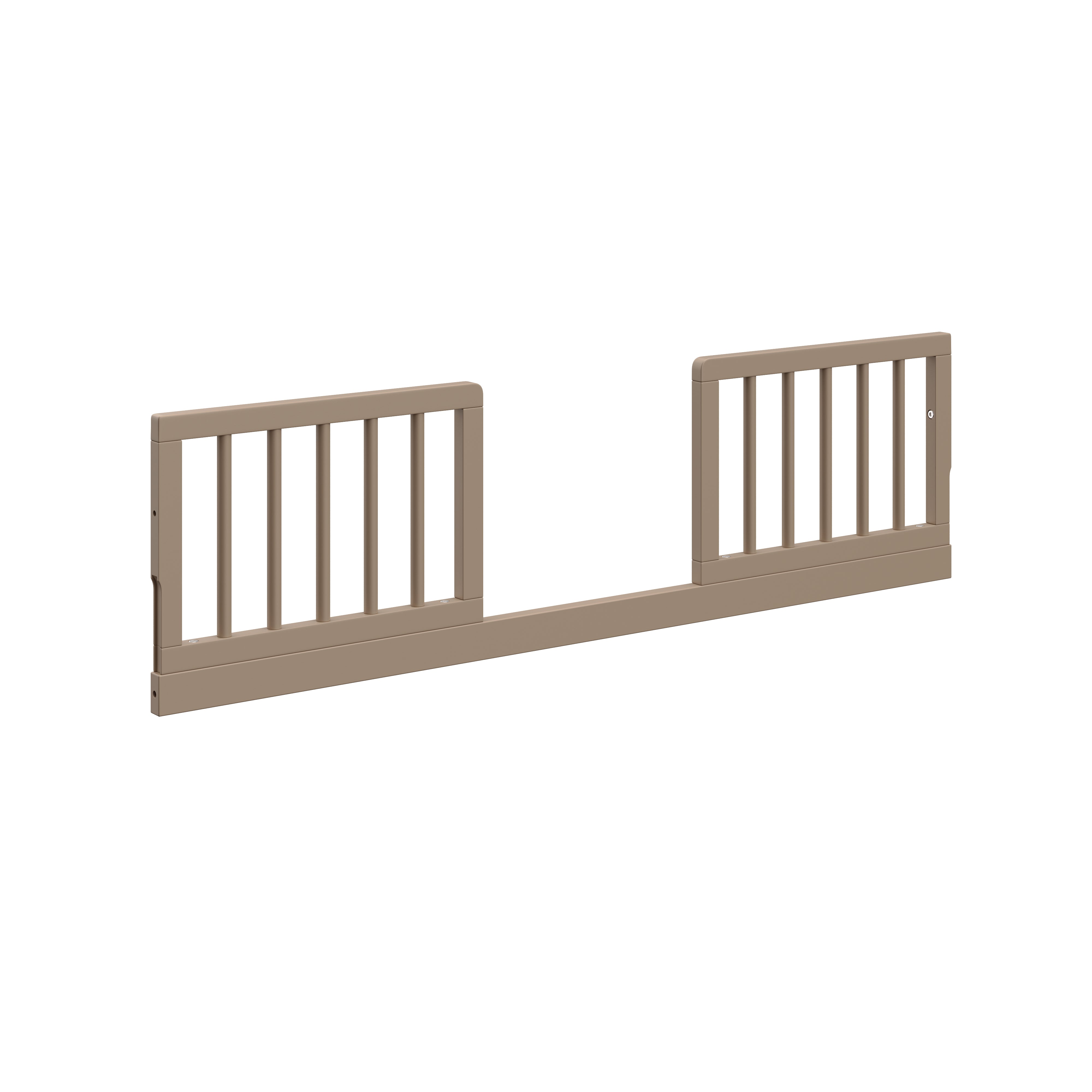 Storkcraft & Graco Universal Toddler Safety Guardrail Kit (Dowels) in Taupe