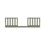 Graco olive toddler safety guardrail kit slats front view