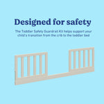 Graco Universal Toddler Safety Guardrail Kit (Slats) in Frosted Oat