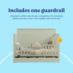 Graco Universal Toddler Guardrail (Slats) in Sage