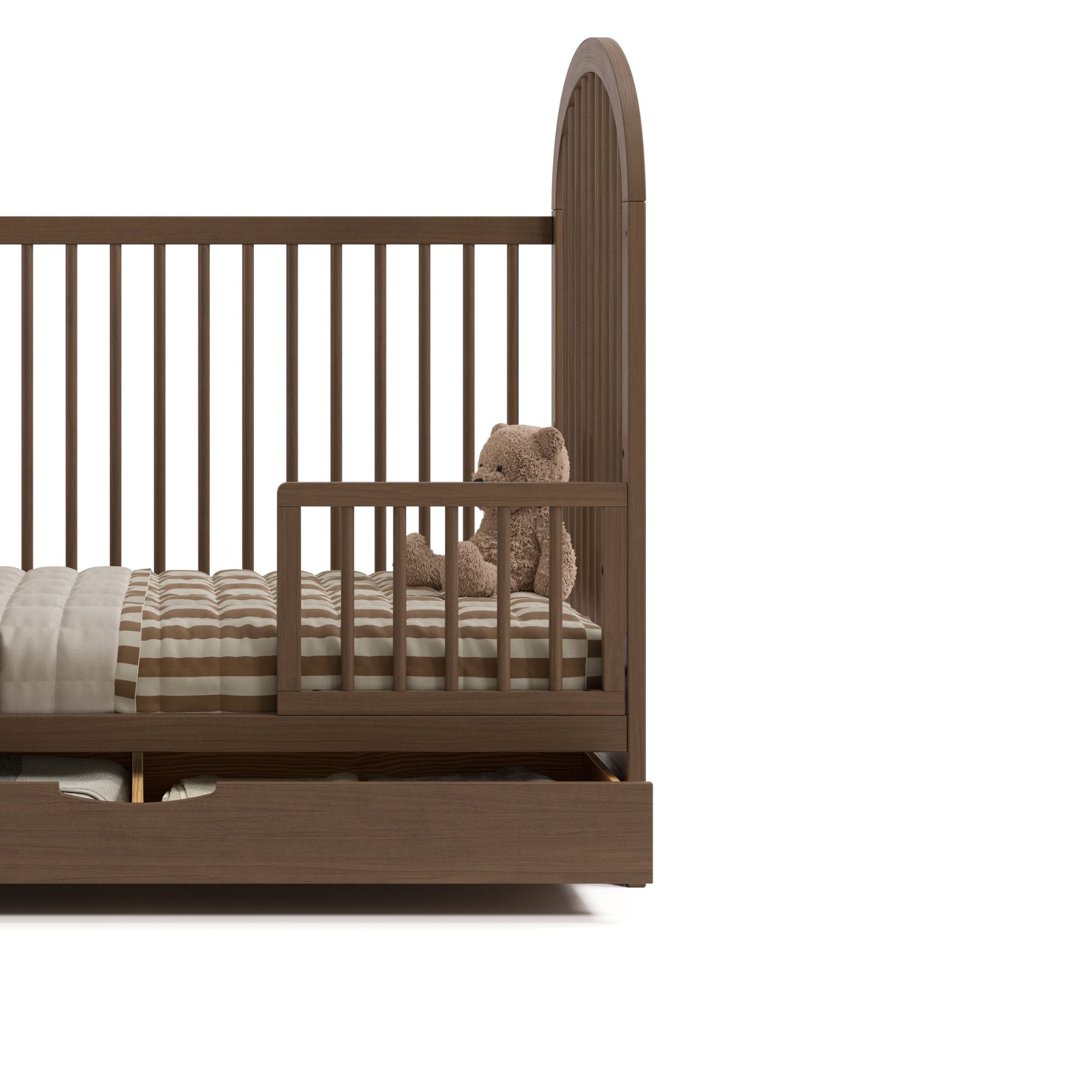 Graco Toddler Guardrail In Hazelnut