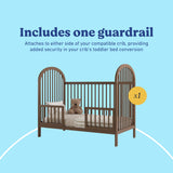 Graco Toddler Guardrail In Hazelnut callout image