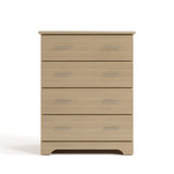 Brookside driftwood 4 drawer dresser front view