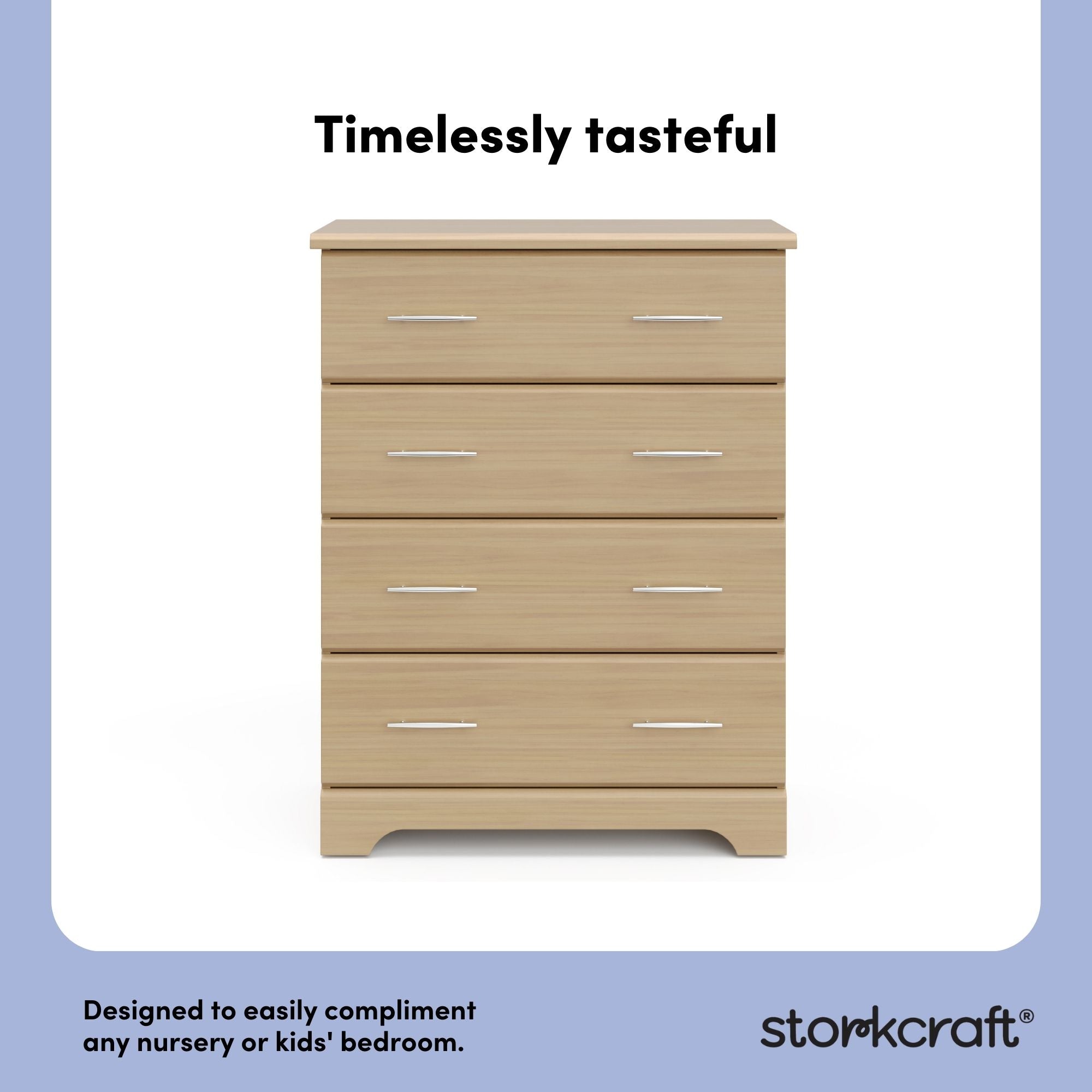 Brookside driftwood 4 drawer dresser style callout