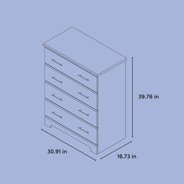 Brookside 4 Drawer Chest