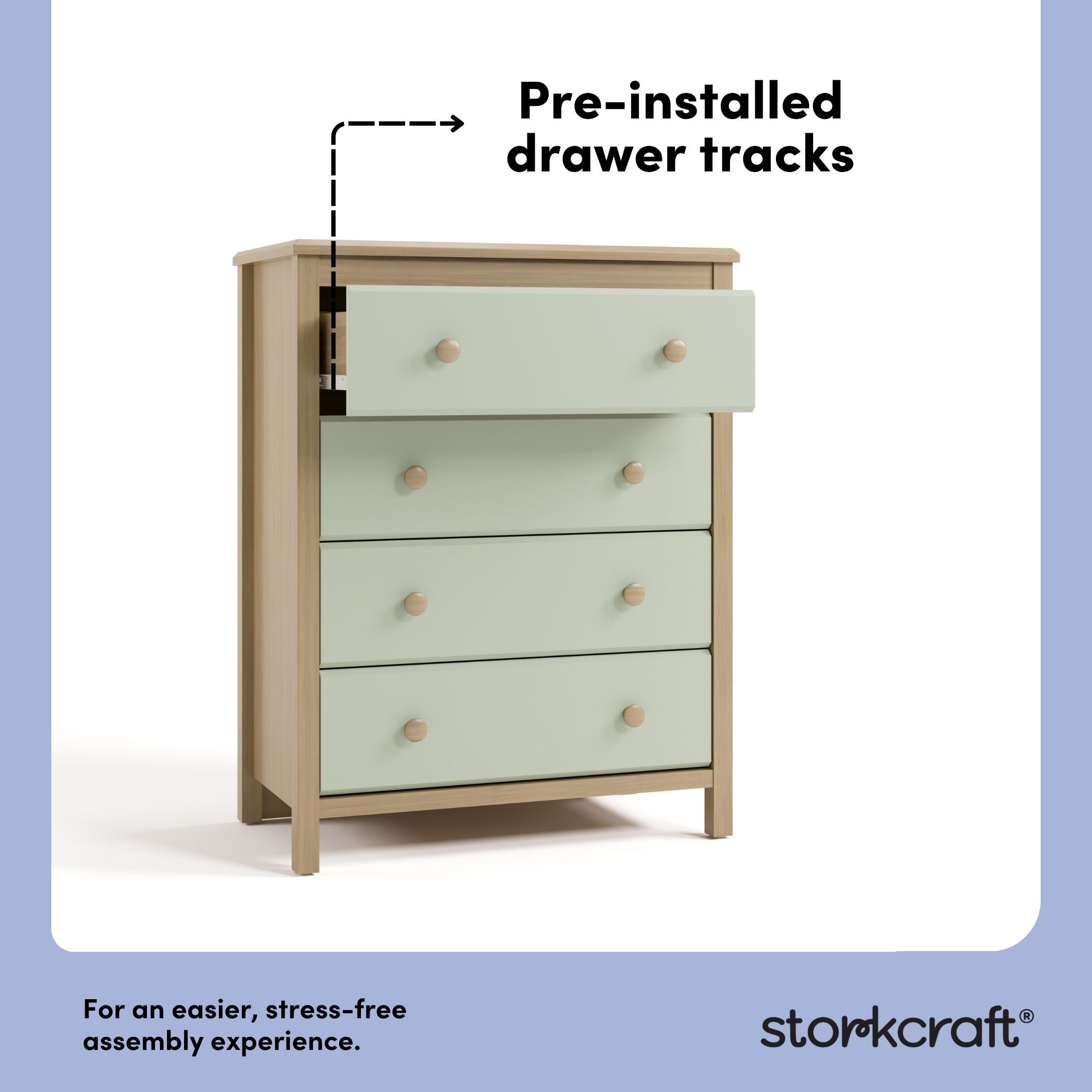 Storkcraft® Alpine 4 Drawer Chest | Storkcraft