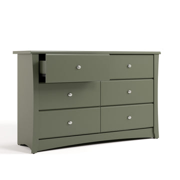 6 drawer double dresser grey Shawburn - Six Drawer Dresser main image 0