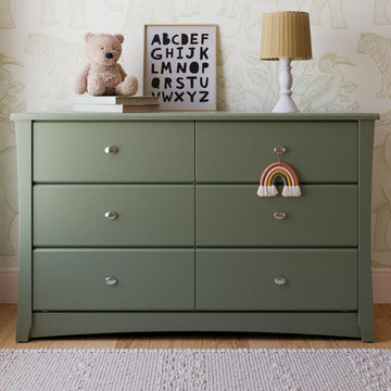 Crescent 6 Drawer Dresser | Storkcraft Crescent 6 Drawer Dresser | Storkcraft