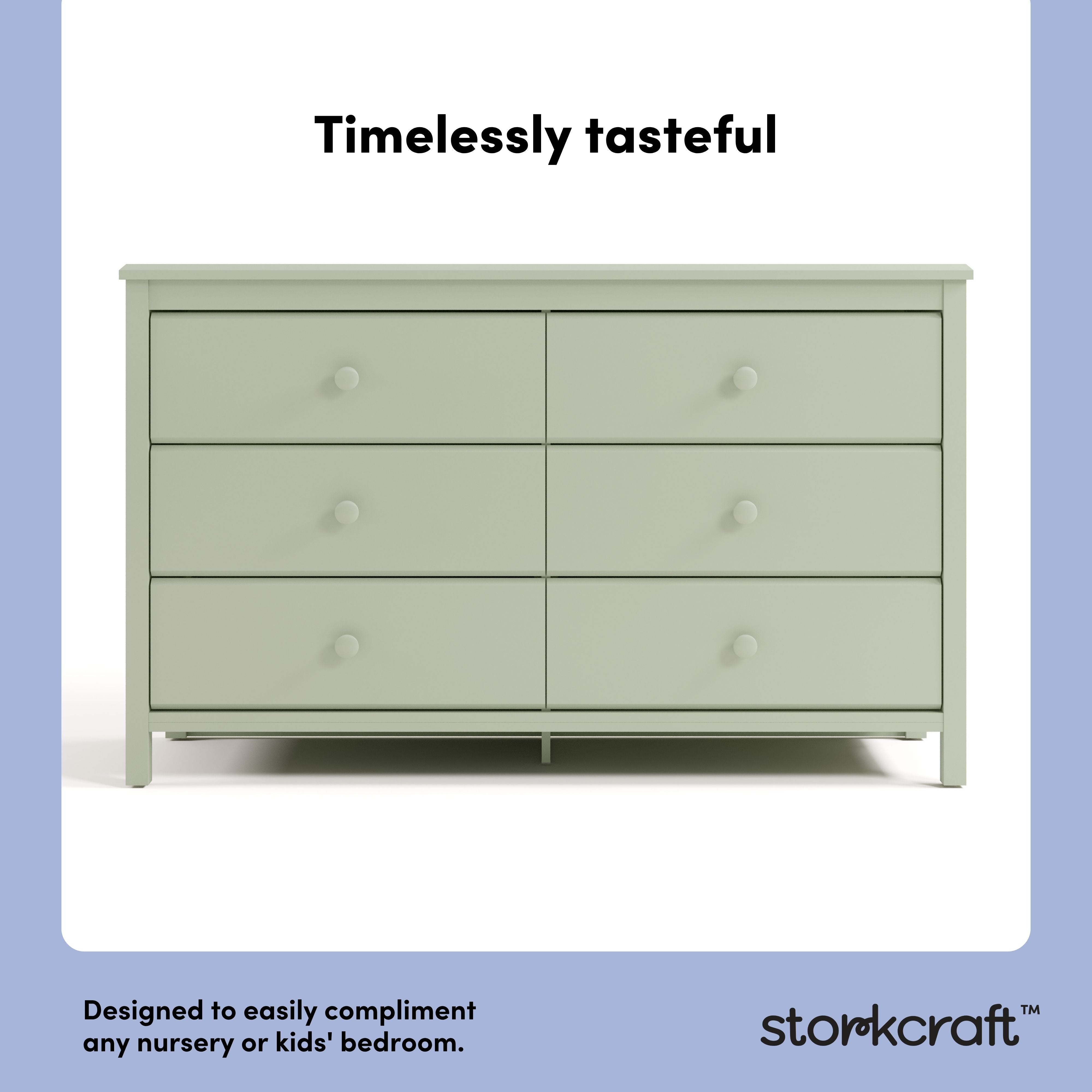 Alpine sage 6 drawer dresser style callout