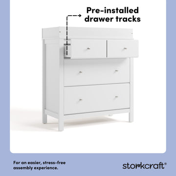 Horizon 3 Drawer Chest with Removable Changing Topper